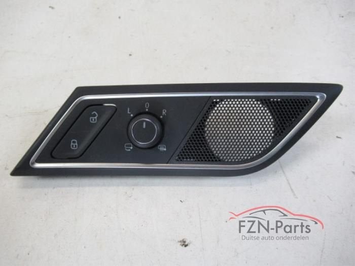VW Golf Sportsvan Spiegelverstelknop Schakelaar (517959552D), Ophalen of Verzenden, Gebruikt