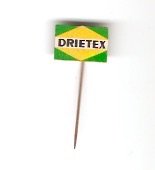 Speldje Drietex 60-er jaren, Ophalen of Verzenden, Gebruikt, Overige onderwerpen, Speldje of Pin
