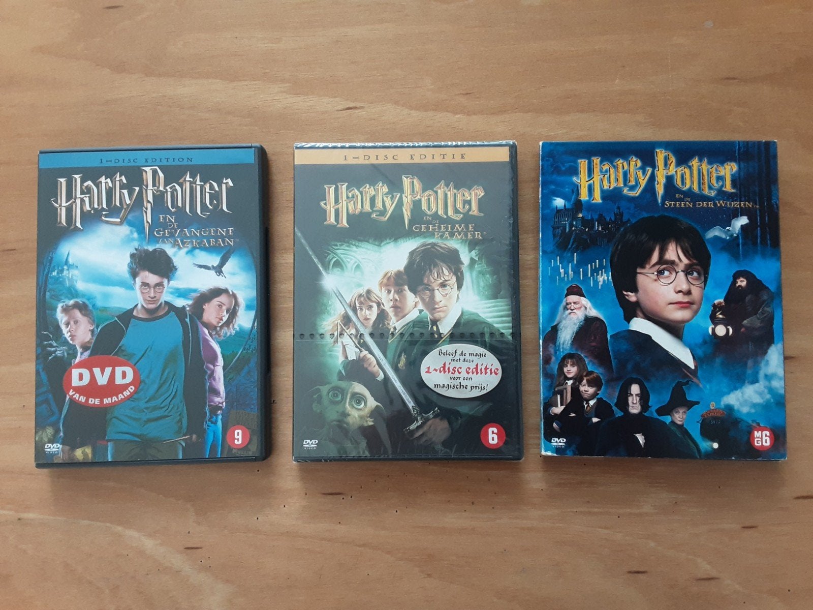 Eerste 3 Harry Potter films, Cd's en Dvd's, Ophalen, Gebruikt