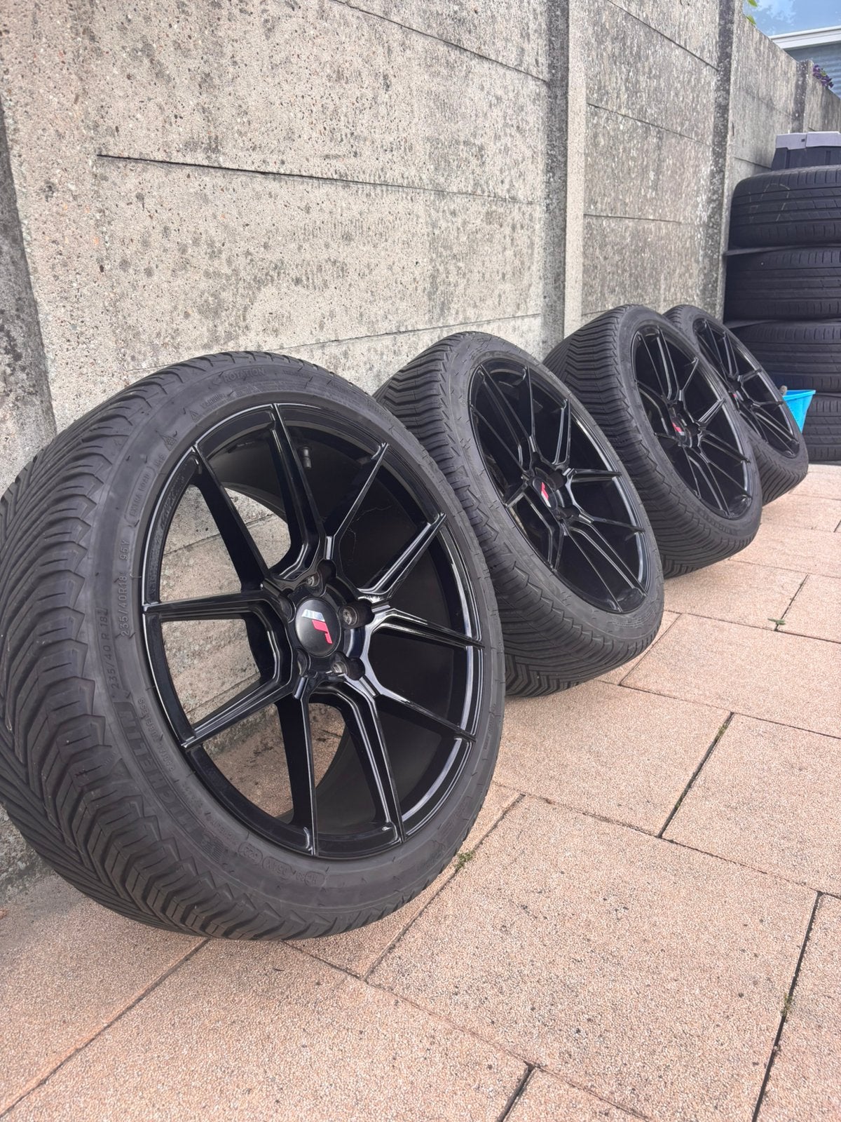 18" Japan racing JR30 velgen 5x120 BMW Honda civic, Ophalen, 18 inch, 235 mm, All Season
