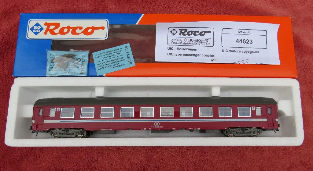 Roco 44623. NMBS K4 rijtuig, Hobby en Vrije tijd, Gelijkstroom, Ophalen of Verzenden, NS, Roco