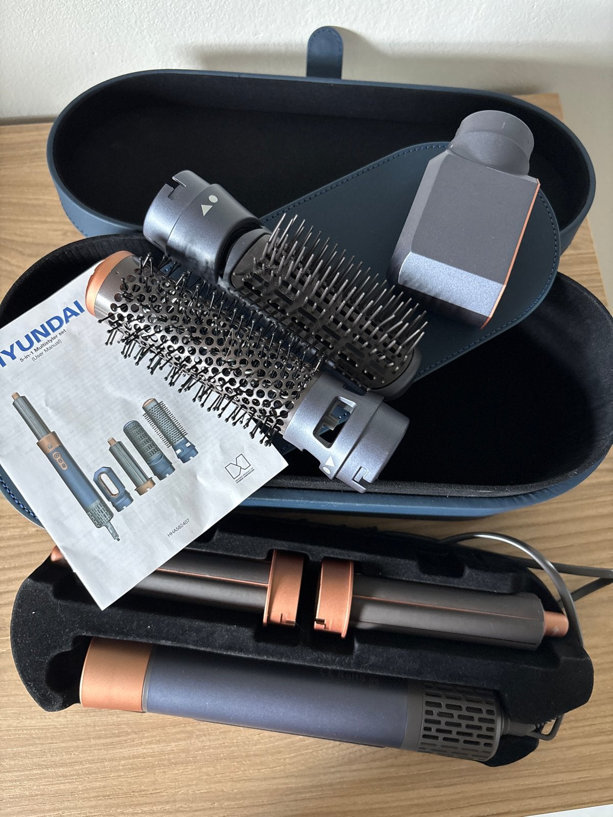 Hyundai 5-in-1 Multistyler Set - Haarstyling, Ophalen of Verzenden, Zo goed als nieuw