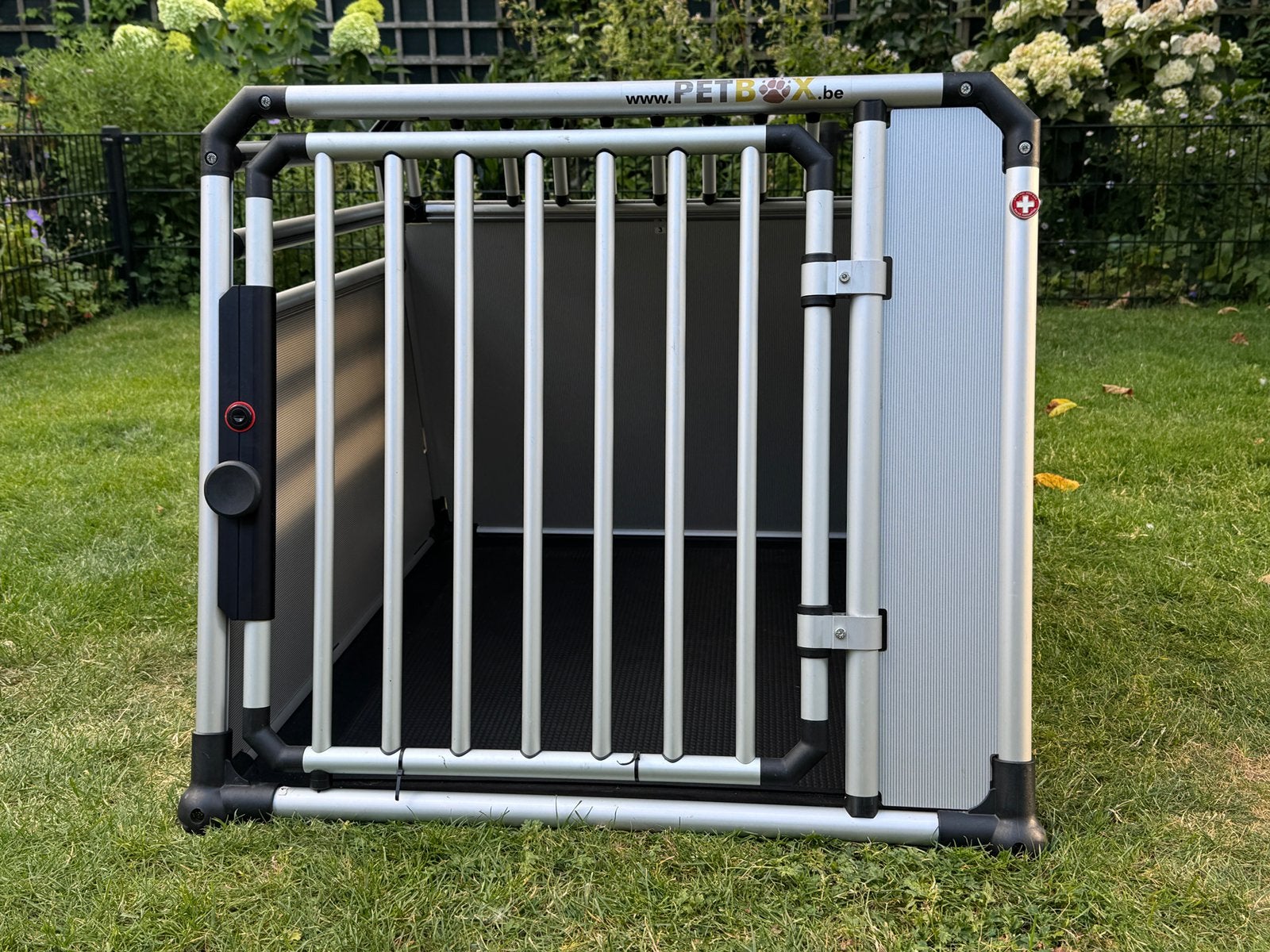 4pets PRO Milan L Autobench - Veilig & TÜV Gecertificeerd, Dieren en Toebehoren, Ophalen, Zo goed als nieuw, 75 tot 110 cm, 65 tot 100 cm