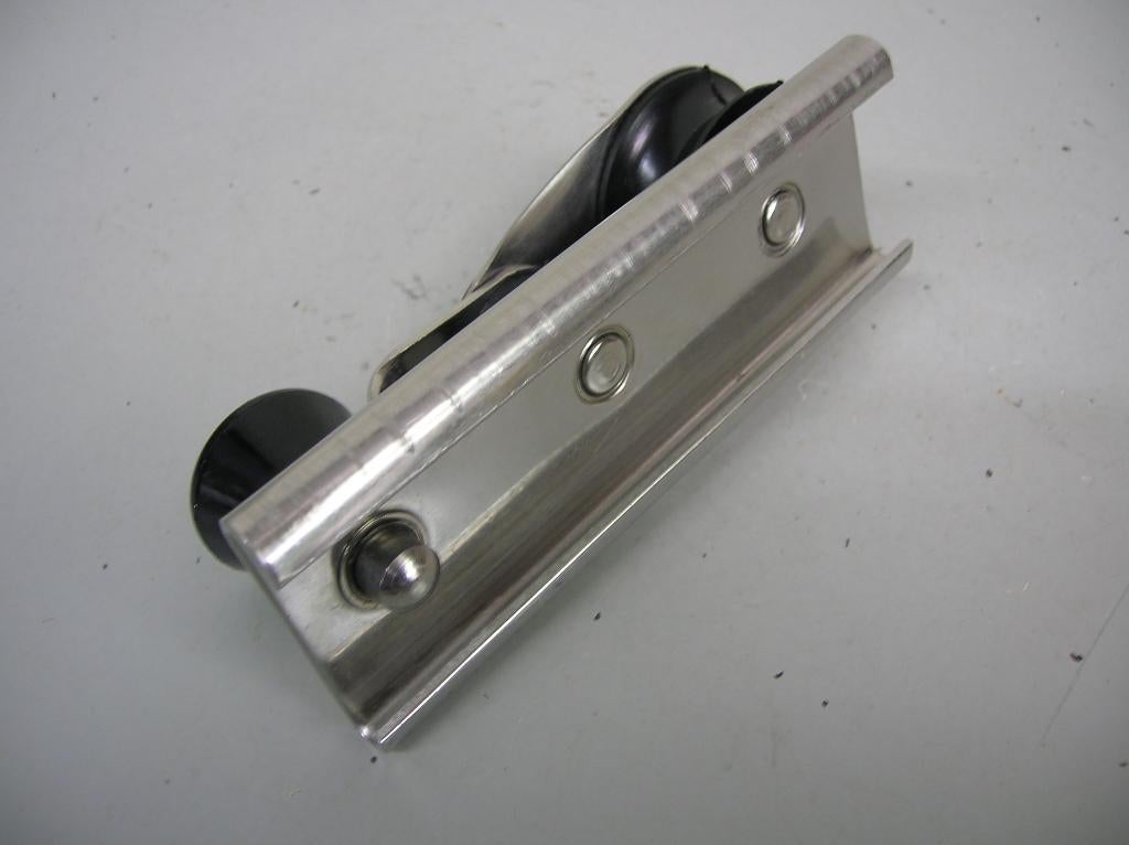 Barton Keerblok + Slede, 32 mm, voor Reefsysteem, Ophalen of Verzenden, Nieuw, Lijn of Blok