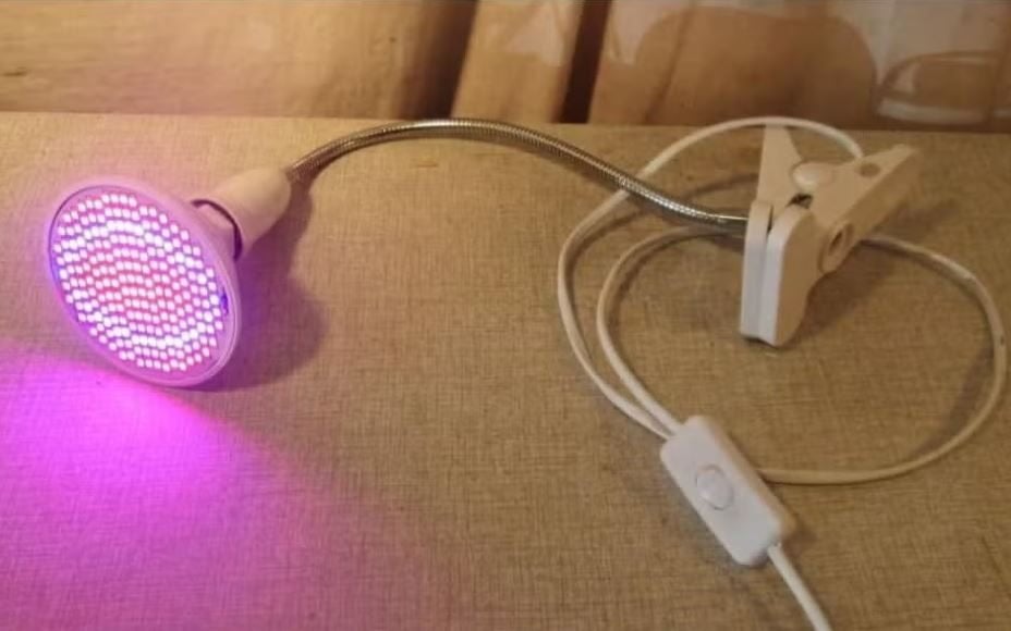 Prima Bureaulamp met knijper en flexibele hals, Huis en Inrichting, Ophalen of Verzenden, Zo goed als nieuw, Metaal, Bureaulamp
