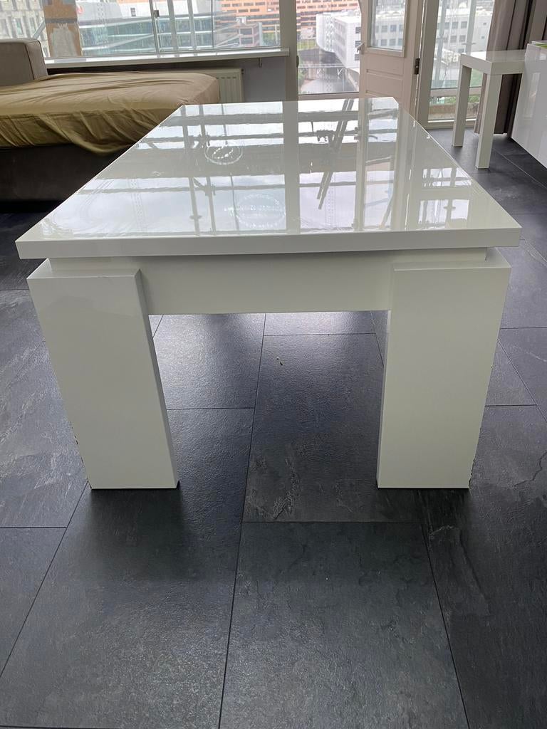 Salontafel (set met eettafel), Ophalen, Gebruikt, 100 tot 150 cm, 50 tot 100 cm
