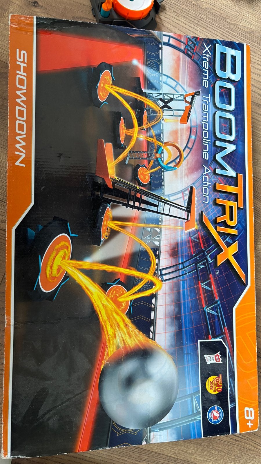 BoomTrix Xtreme Trampoline Action Showdown compleet, Ophalen, Zo goed als nieuw
