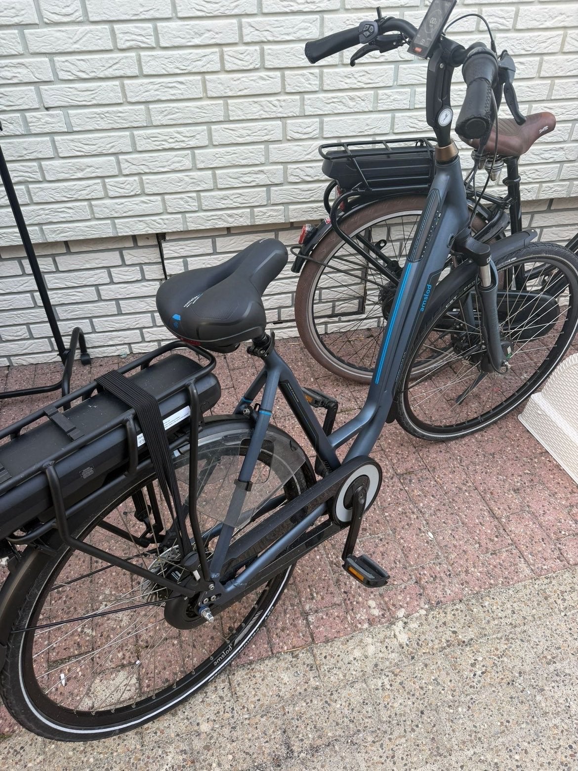 Amstad elektrische fiets - Zo goed als nieuw, Fietsen en Brommers, Zo goed als nieuw, 51 tot 55 cm, 50 km per accu of meer, Ophalen