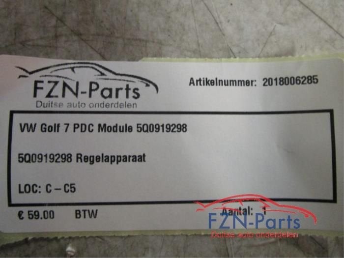 PDC Module Volkswagen Golf (22737207), Ophalen of Verzenden, Gebruikt