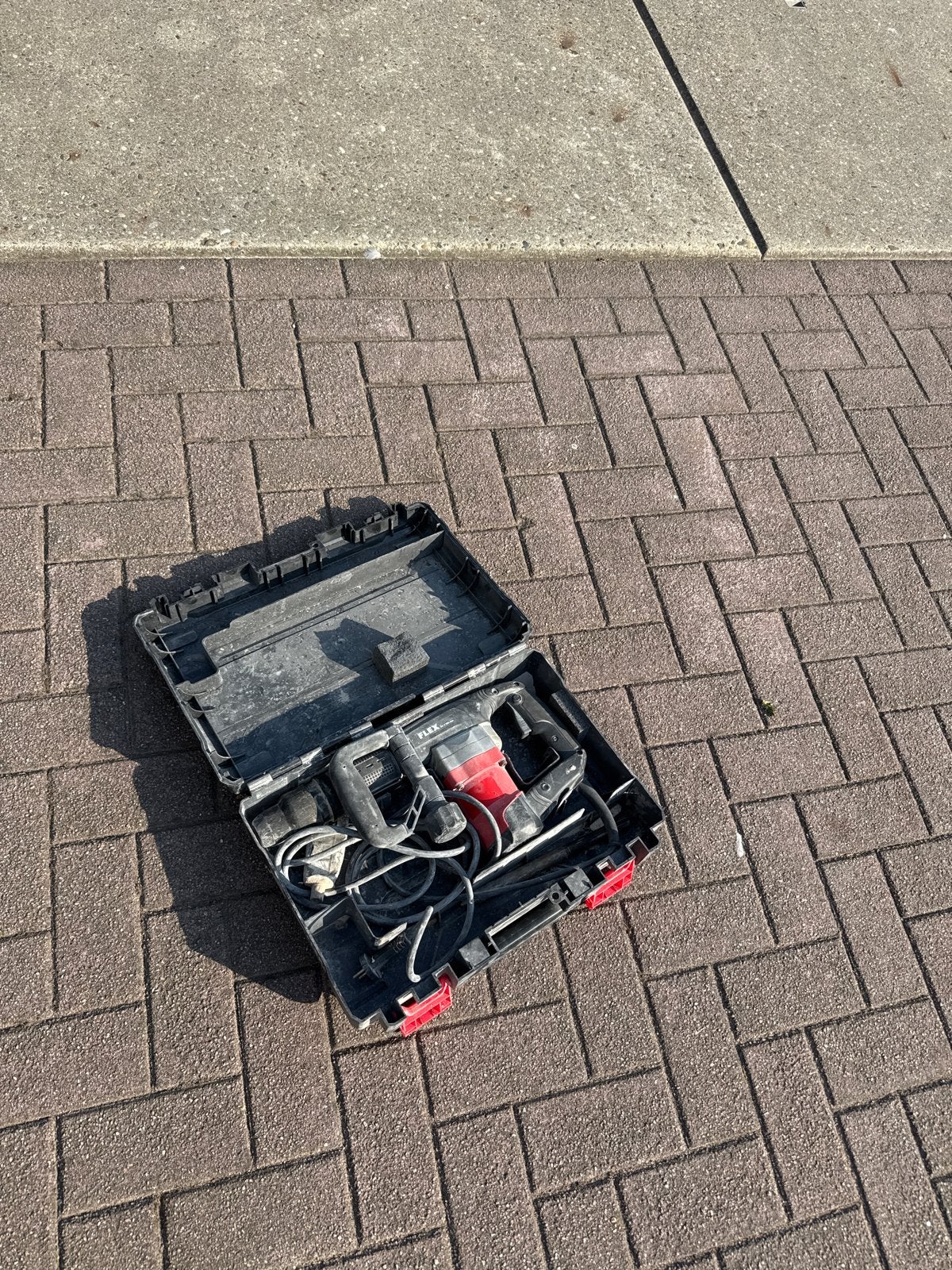 FLEX Boor- en Breekhamer in koffer, Ophalen, Boor- en/of Breekhamer, Klopboormechanisme, Gebruikt