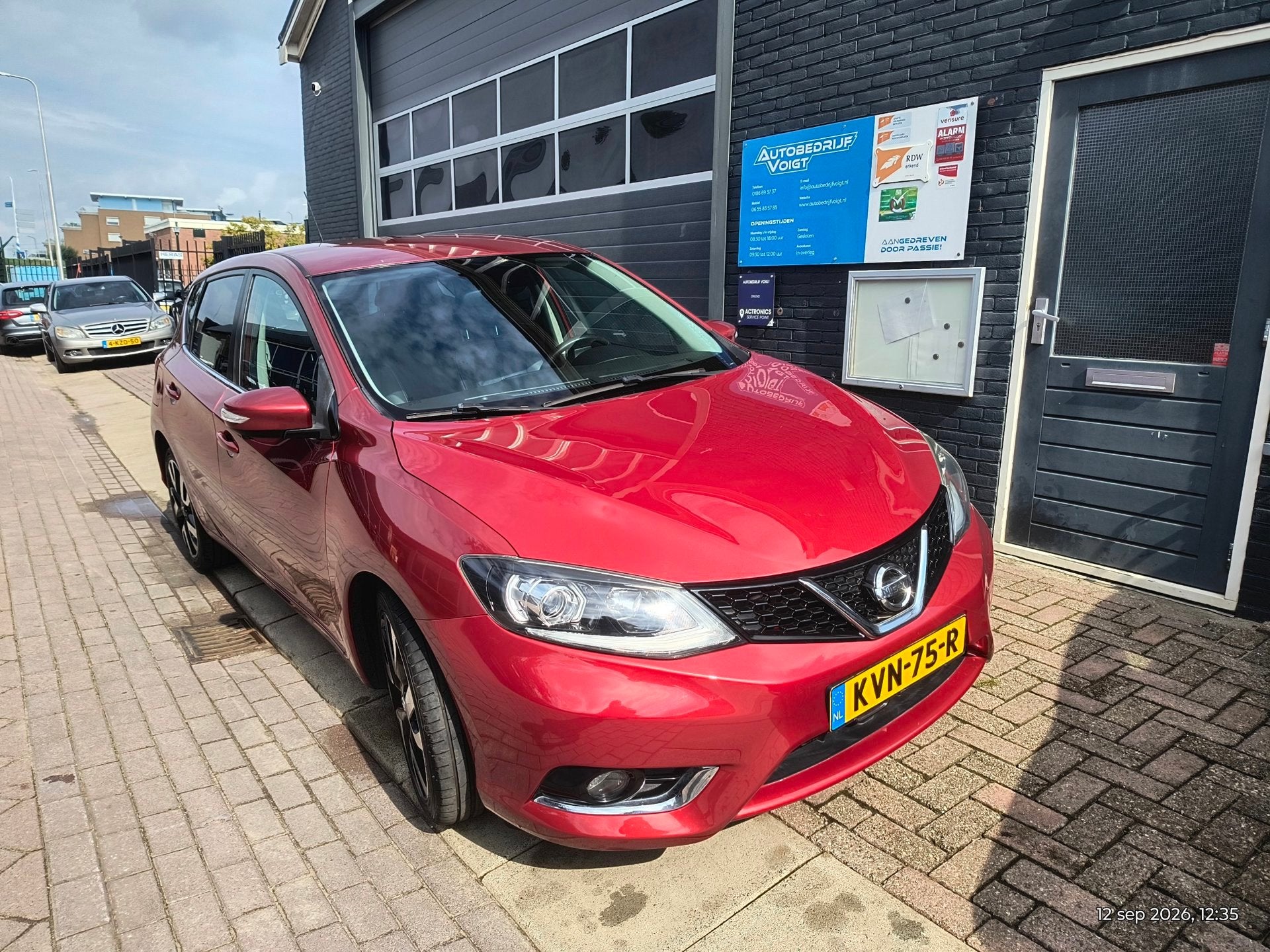 Nissan NISSAN PULSAR 1.6 DIG-T Tekna 190PK zeer luxe. Grote, Auto's, Voorwielaandrijving, Dealer onderhouden, 1618 cc, Gebruikt