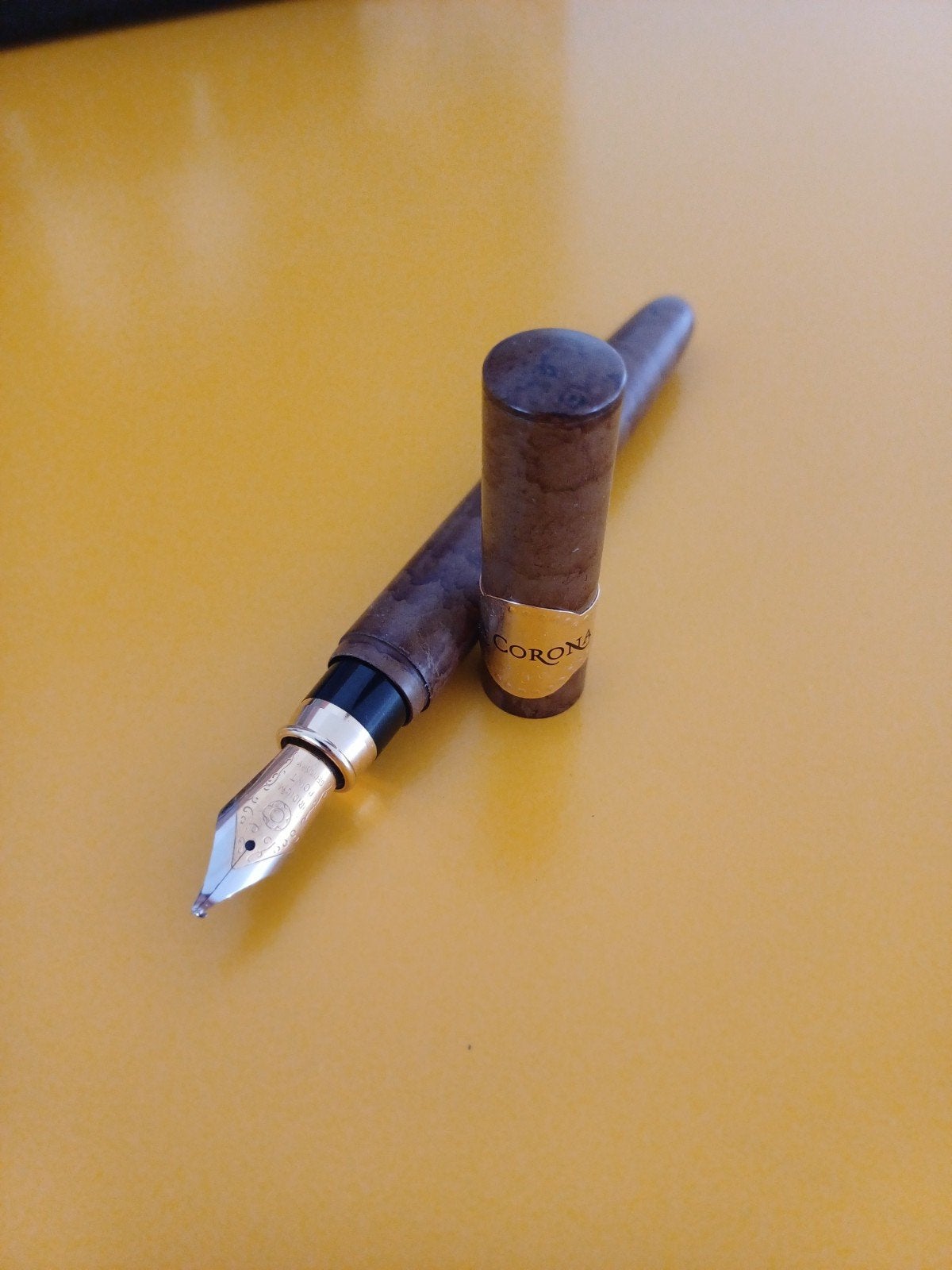 Vintage vulpen in vorm van sigaar La Corona, Diversen, Ophalen of Verzenden