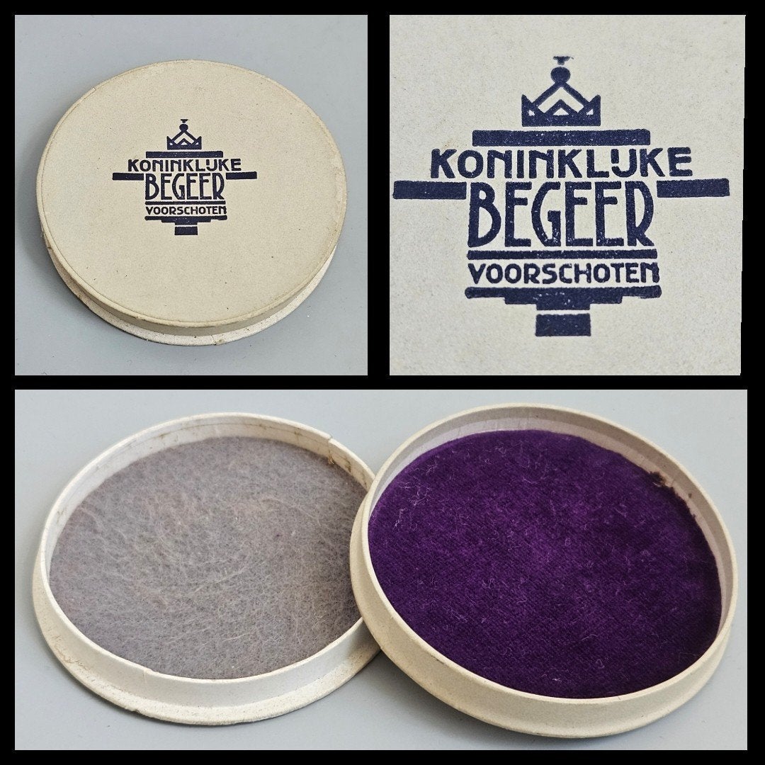 Penningdoosje, Koninklijke Begeer te Voorschoten., Postzegels en Munten, Penningen en Medailles, Ophalen of Verzenden