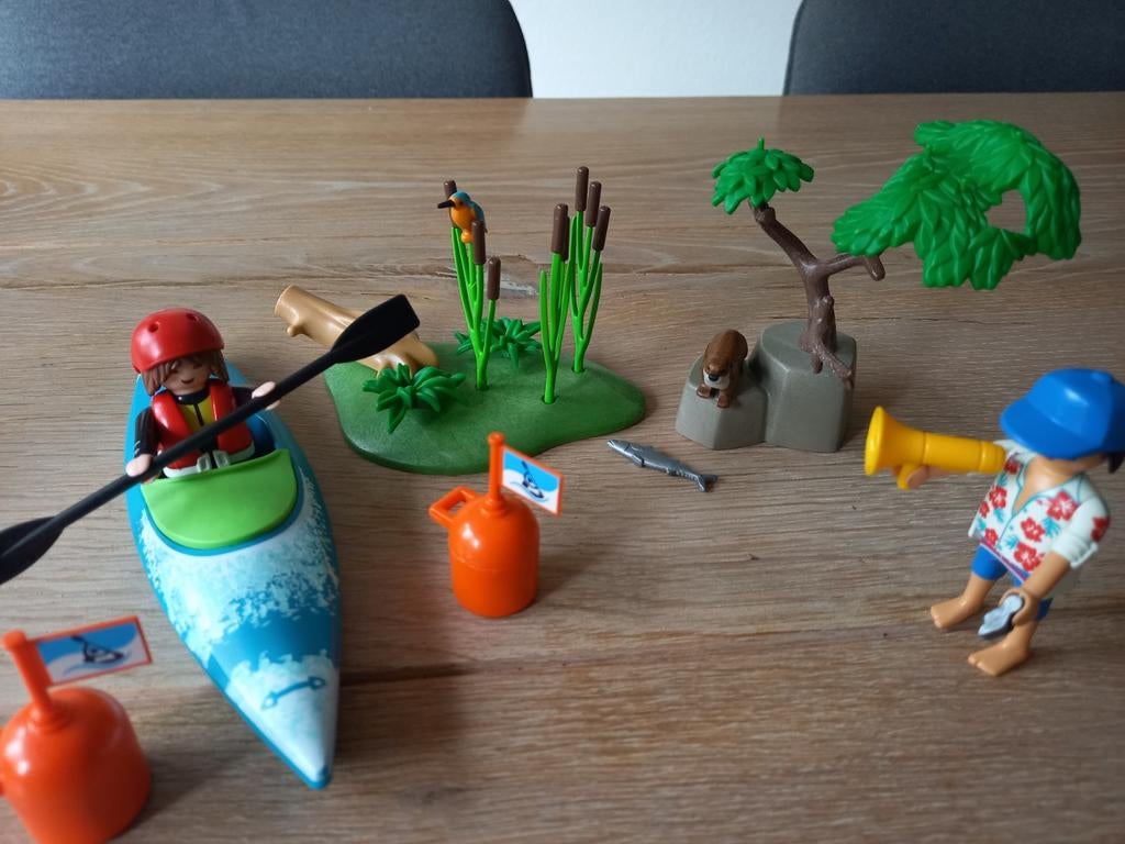 Playmobil Kajak wedstrijd - 70035 COMPLEET, Ophalen of Verzenden, Zo goed als nieuw