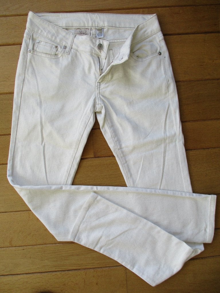 MANGO Jeans spijkerbroek ecru maat 36 - nieuw -, Nieuw, Ophalen of Verzenden, W28 - W29 (confectie 36), Overige kleuren