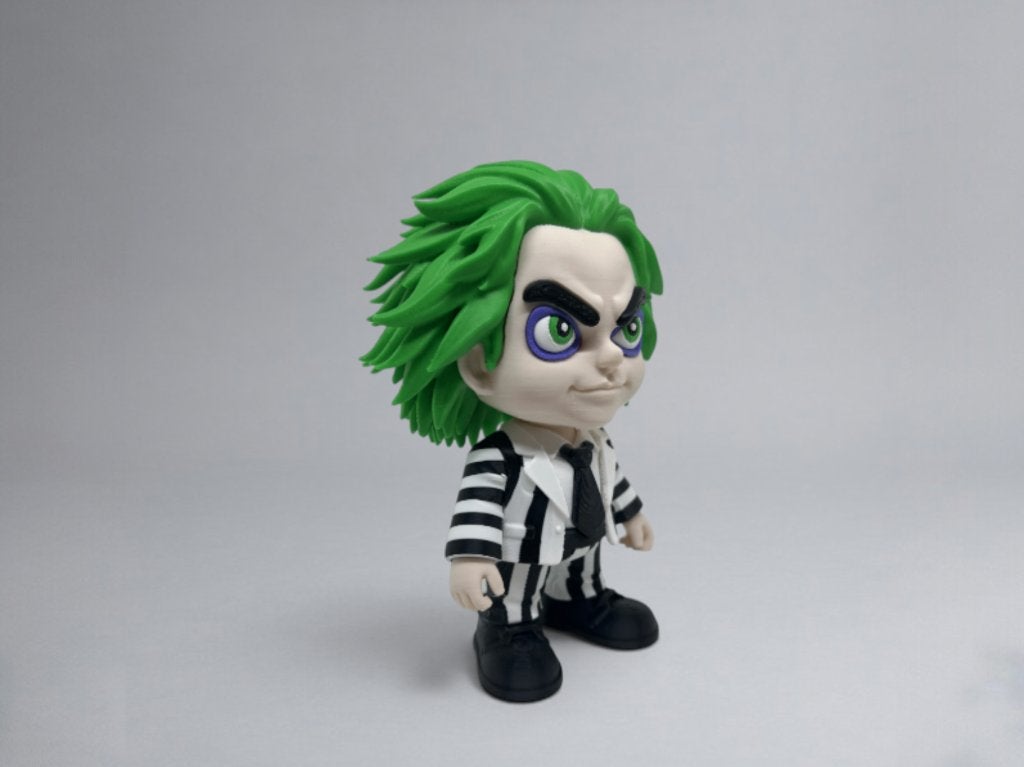 Beetlejuice – Tim Burton Figurine – 30 cm, Ophalen of Verzenden, Nieuw, Mens
