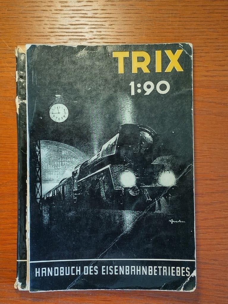 Trix Express - Handbuch des Eisenbahnbetriebes, Gebruikt, Gelijkstroom, Trix, Boek, Tijdschrift of Catalogus