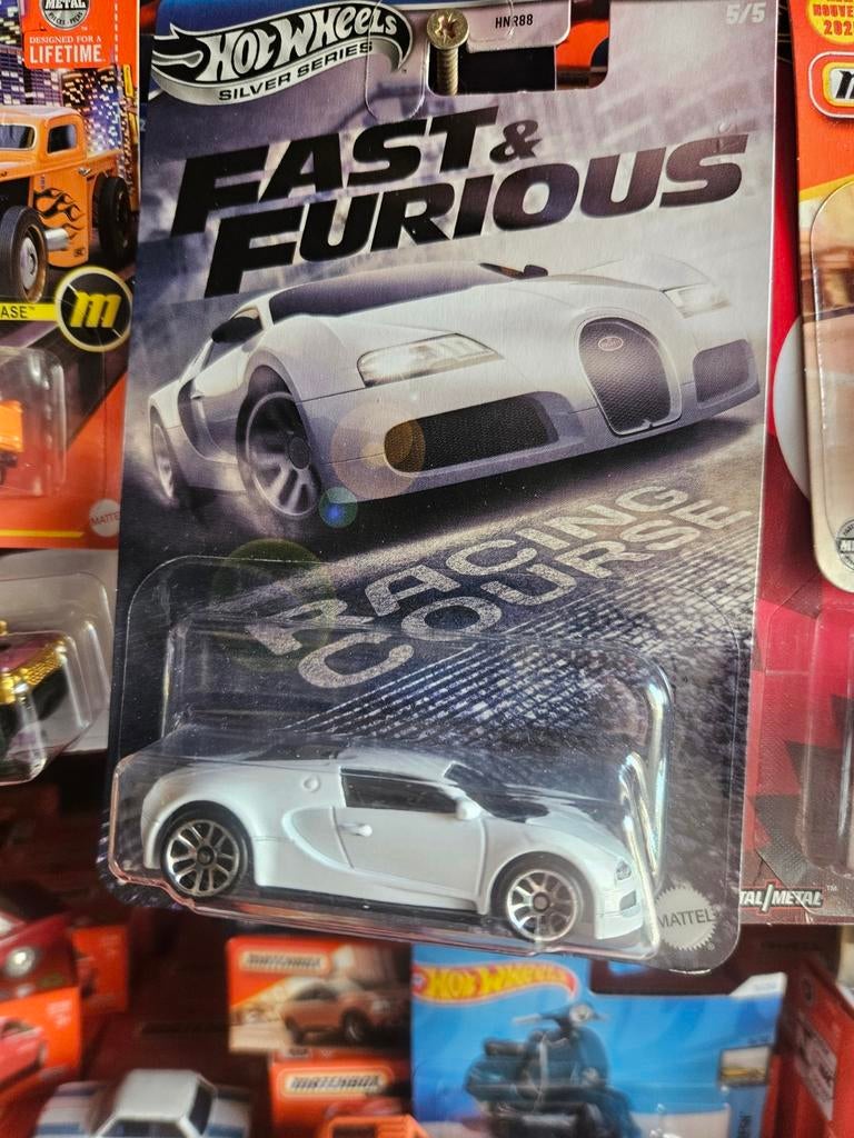 Hotwheels Fast and furious Bugatti Veyron Nieuw, Hobby en Vrije tijd, Modelauto's | Overige schalen, Ophalen of Verzenden, Nieuw