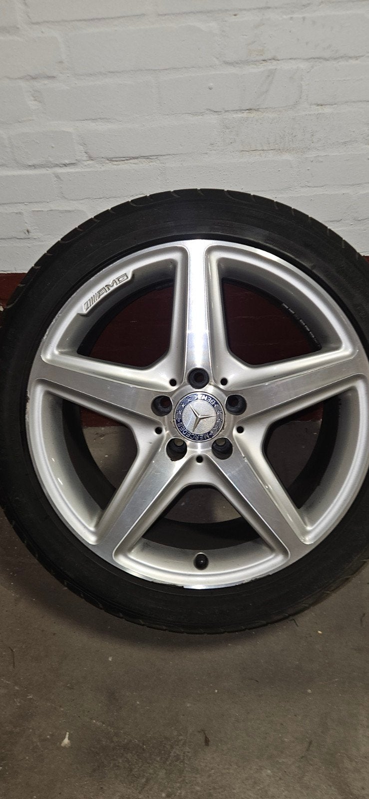 Mercedes-Benz AMG velgen met Goodyear Eagle banden, Ophalen of Verzenden