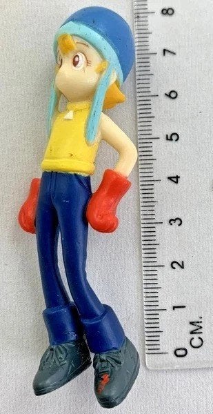 Digimon Sora Takenouchi figuur Bandai 2000 anime 9cm vintage, Coolsingel 104, 3011 AG Rotterdam, Netherlands, Verzenden, Zo goed als nieuw