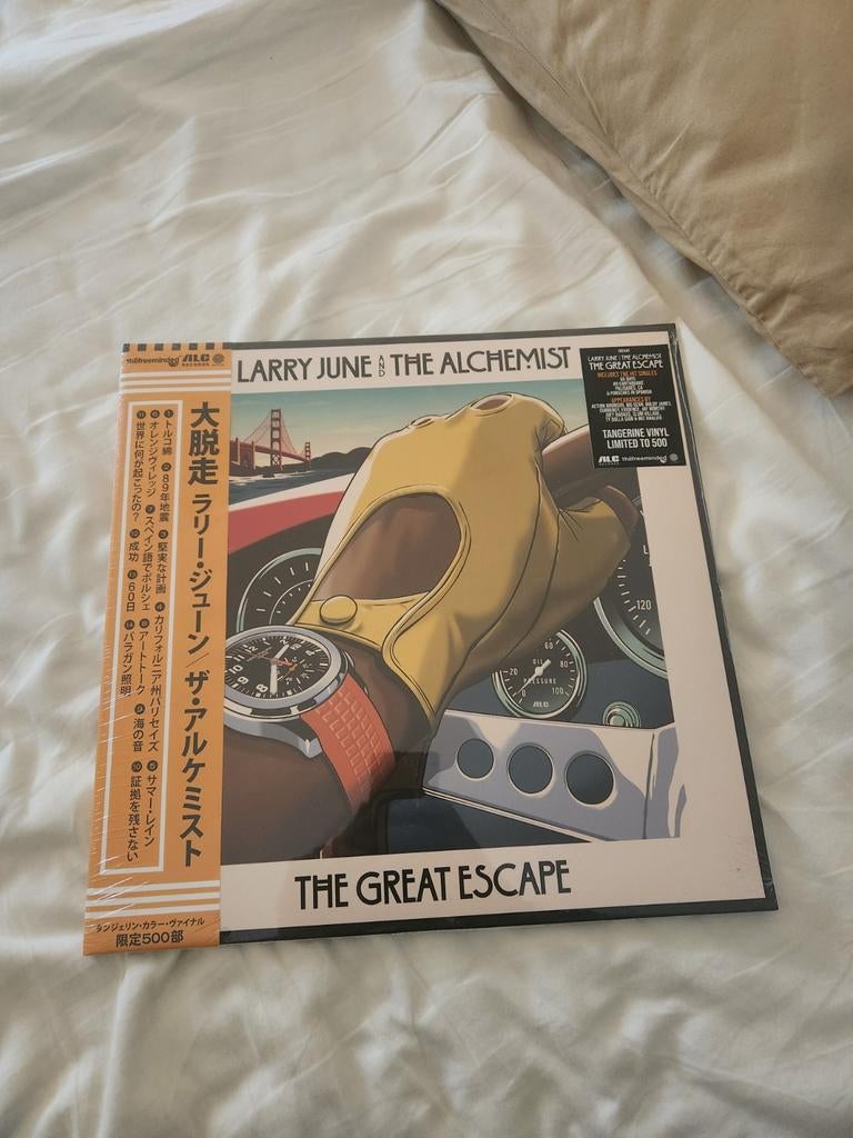 Larry June & The Alchemist - The Great Escape Tangerine OBI, Ophalen of Verzenden, 2000 tot heden, Nieuw in verpakking, 12 inch