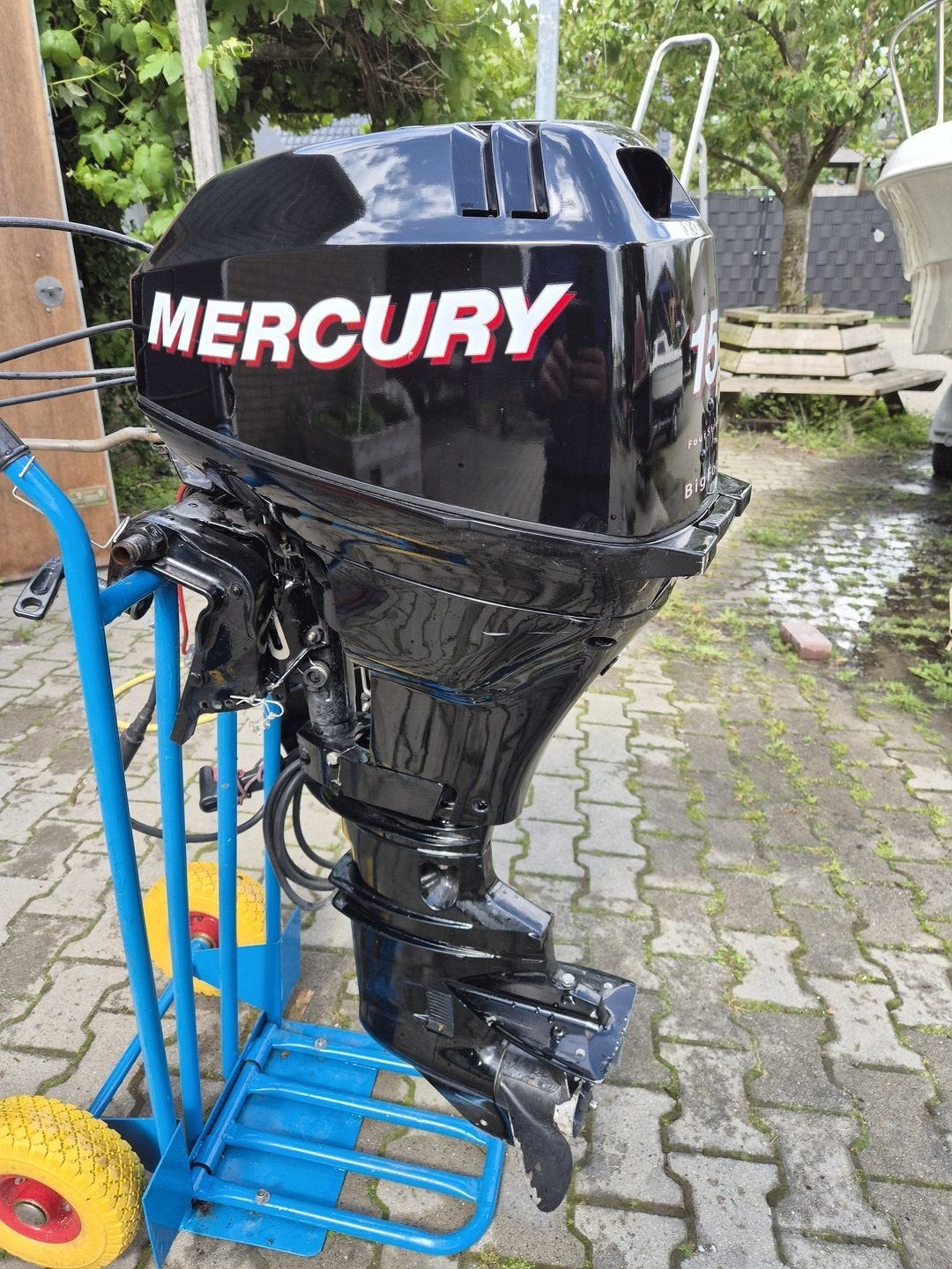 Mercury 15 pk 4-tact Bigfoot, -, Zo goed als nieuw, -, -