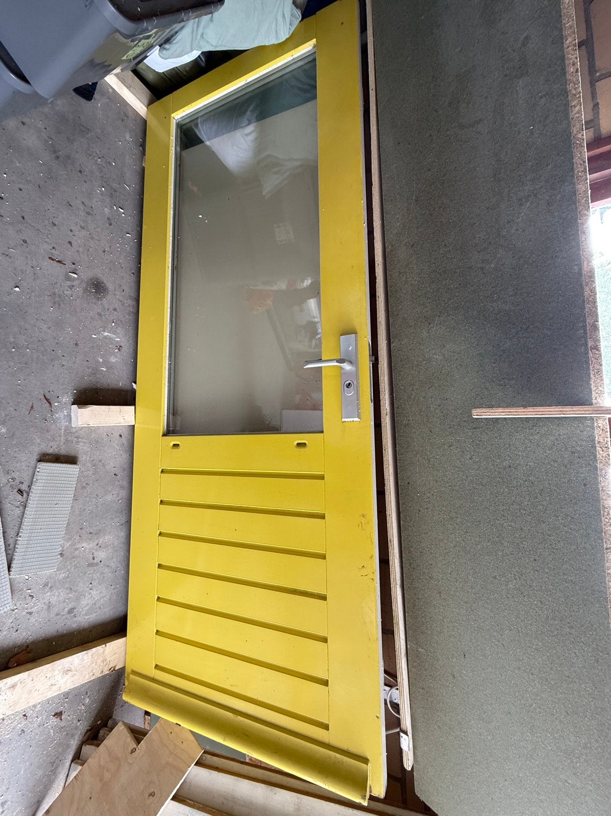 Achterdeur 225x83, Tuin en Terras, 1 tot 2 meter, Minder dan 3 meter, Ophalen of Verzenden, Zo goed als nieuw
