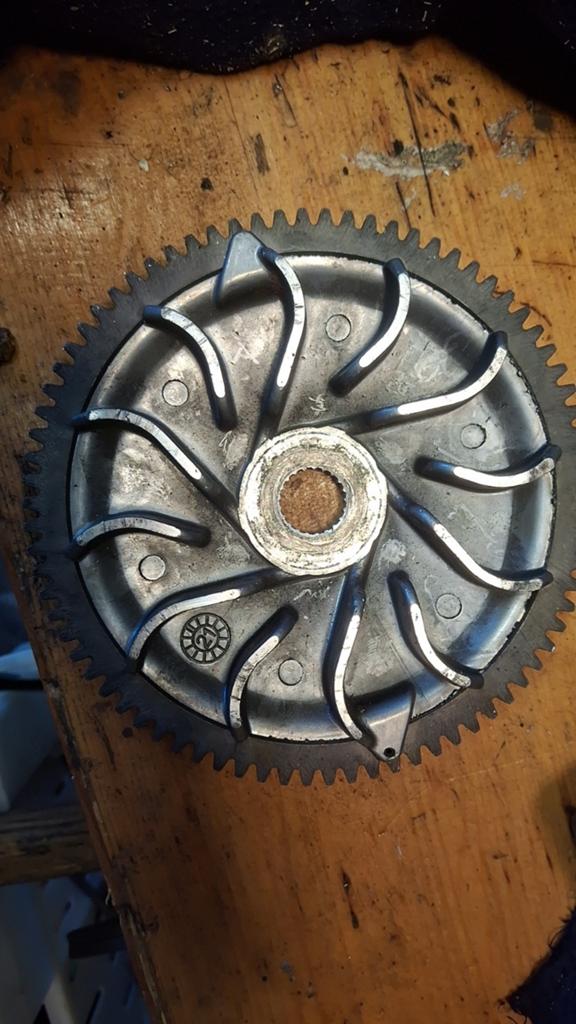 Afgedraaide Starterkrans ddl  180cc, Ophalen of Verzenden