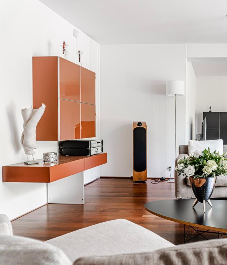 Molteni & C Pass design wandmeubel, Ophalen, Zo goed als nieuw, 25 tot 50 cm, Minder dan 100 cm