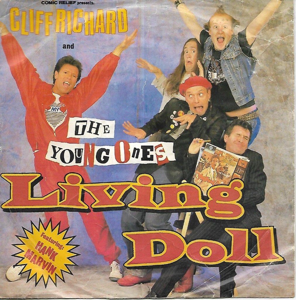 Cliff Richard and The Young Ones - Living doll, Ophalen of Verzenden, Gebruikt, 7 inch, Pop