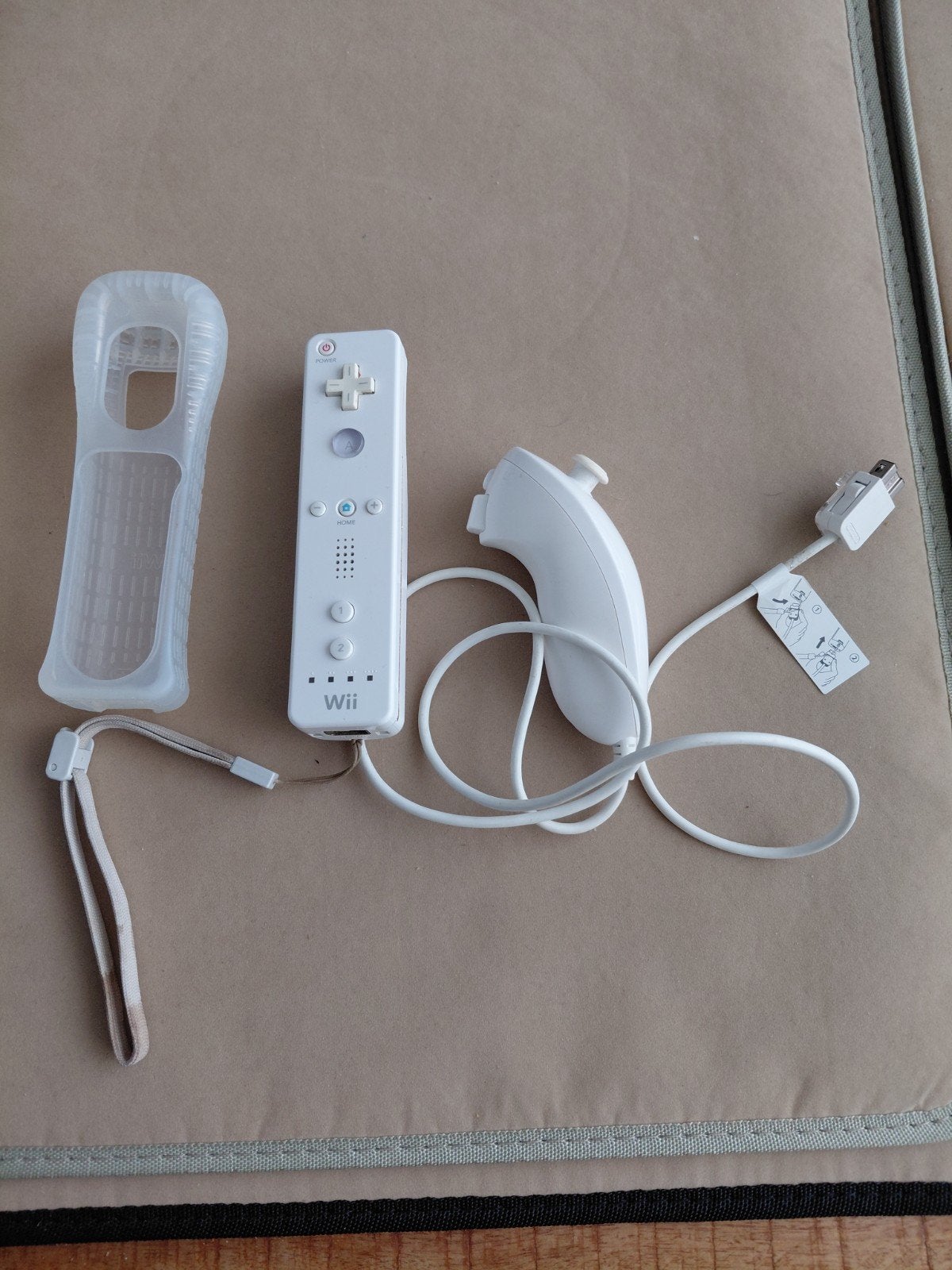 Nintendo Wii Controller en Nunchuck, Ophalen of Verzenden, Zo goed als nieuw, Draadloos, Wii-mote of Nunchuck