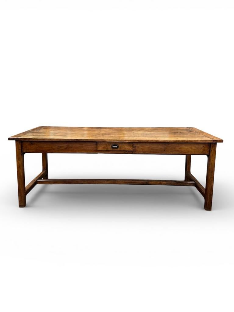 Antieke Franse eettafel eikenhout 220 cm, Antiek en Kunst, Antiek | Meubels | Tafels, Ophalen