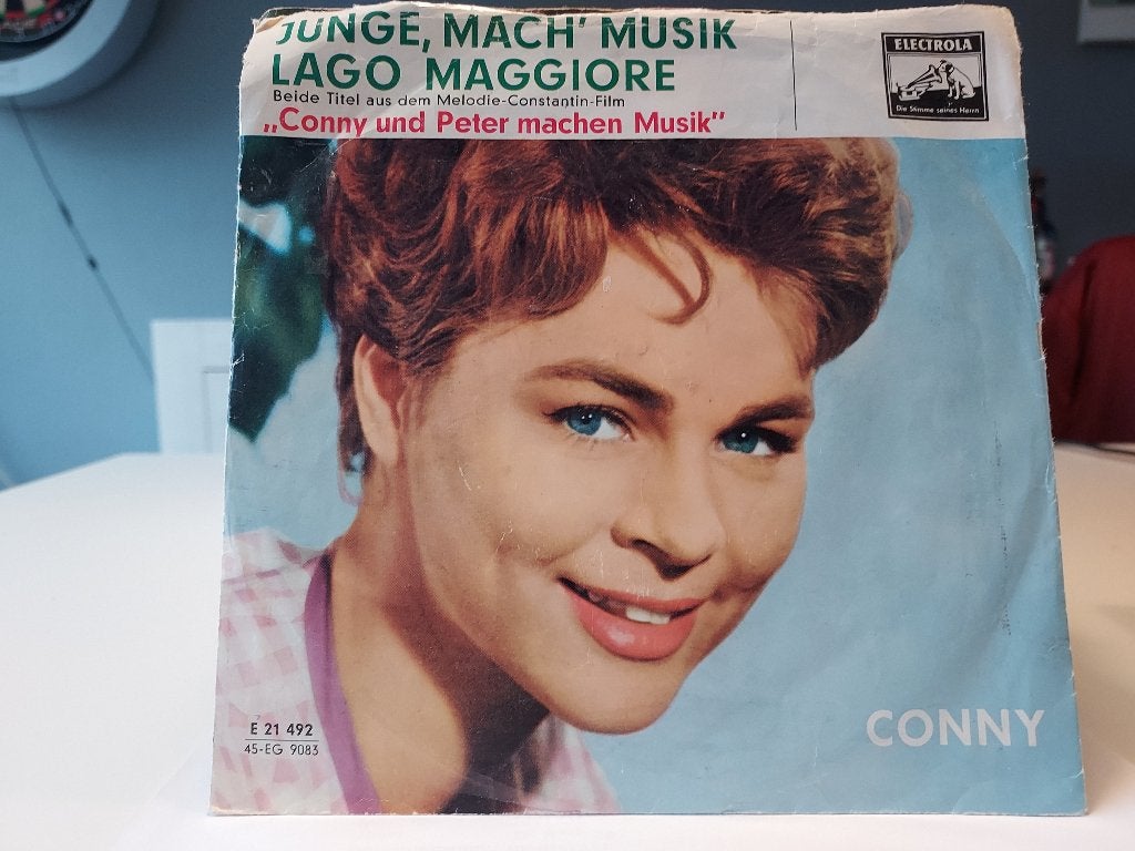 7" Single Conny - Junge Mach Musik / Lago Maggiore, Gebruikt, Verzenden, 7 inch, Pop