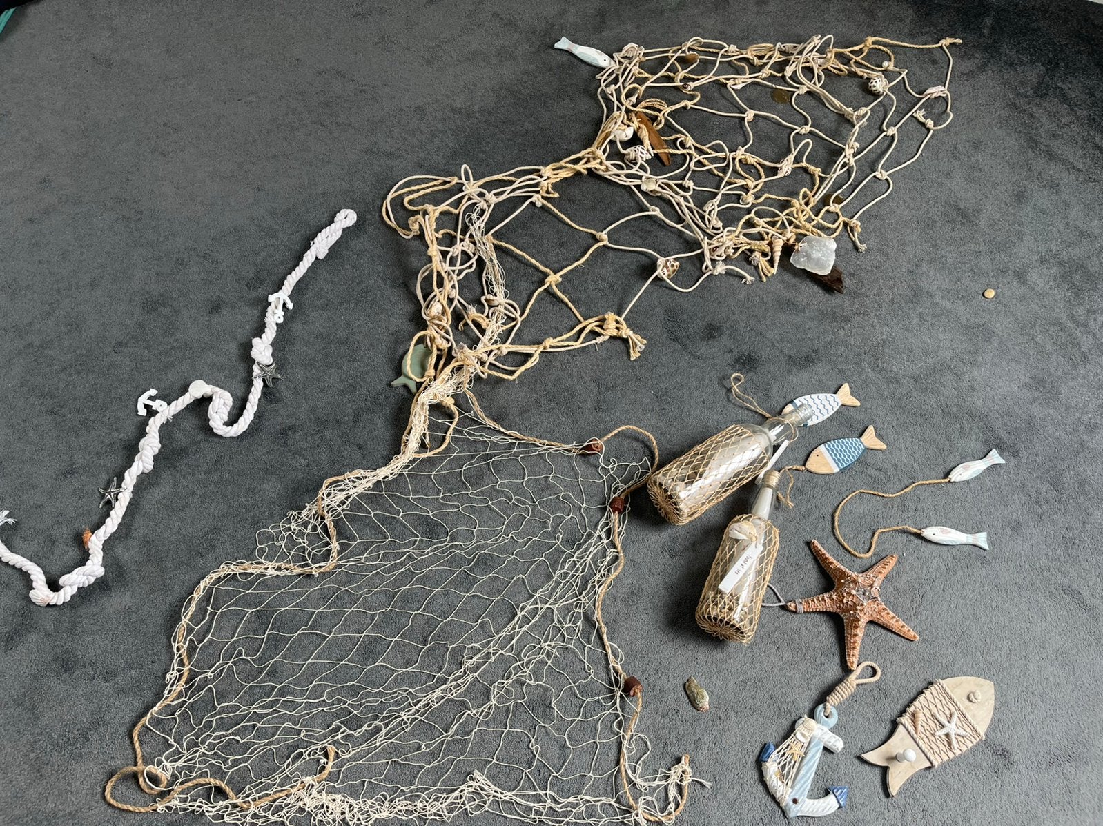 Strand thema accessoires, Hout, Meerkleurig, Mediterraans, Ophalen of Verzenden