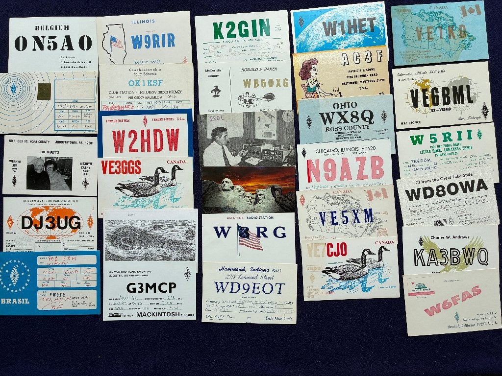 QSL kaarten USA & Canada, Verzamelen, Ophalen of Verzenden, 1980 tot heden, Overige thema's