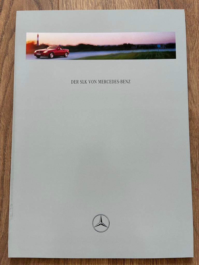 Mercedes-Benz SLK brochure 08/96, Boeken, Ophalen of Verzenden, Zo goed als nieuw, Mercedes