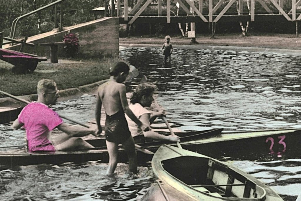 939924 Ermelo Kanovijver 1960 Gld Nette kaart Onbeschreven, Ophalen of Verzenden, 1960 tot 1980, Ongelopen, Gelderland