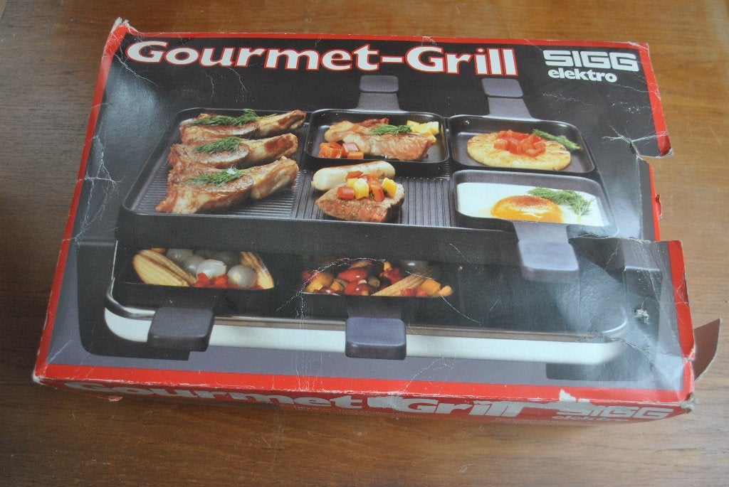 Gourmetstel, Sigg, zo goed als nieuw, Ophalen of Verzenden, Zo goed als nieuw, 4 t/m 7 personen
