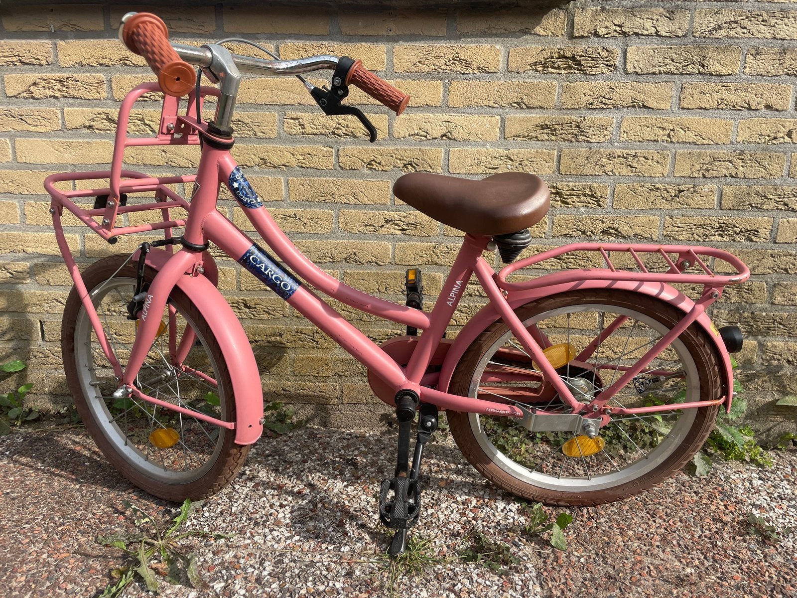 Alpina cargo 18 inch, Fietsen en Brommers, Fietsen | Meisjes, Ophalen, Gebruikt, 18 inch