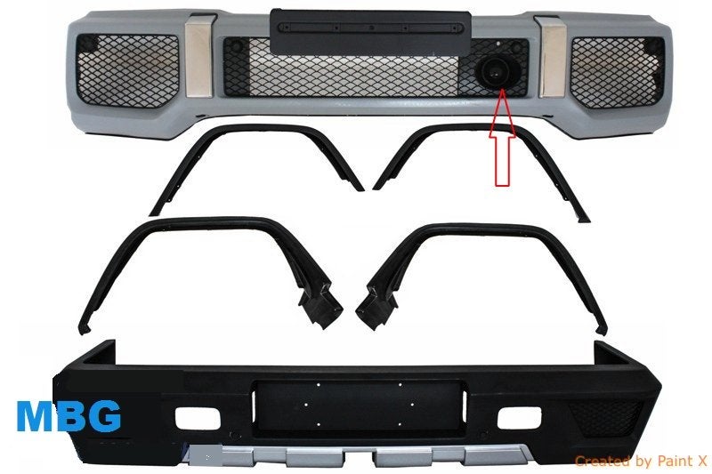 Bodykit Mercedes G63/G65 AMG NIEUW!!!!!!!! W463, Mercedes-Benz, Nieuw, Jan Sangerslaan 16, Voor
