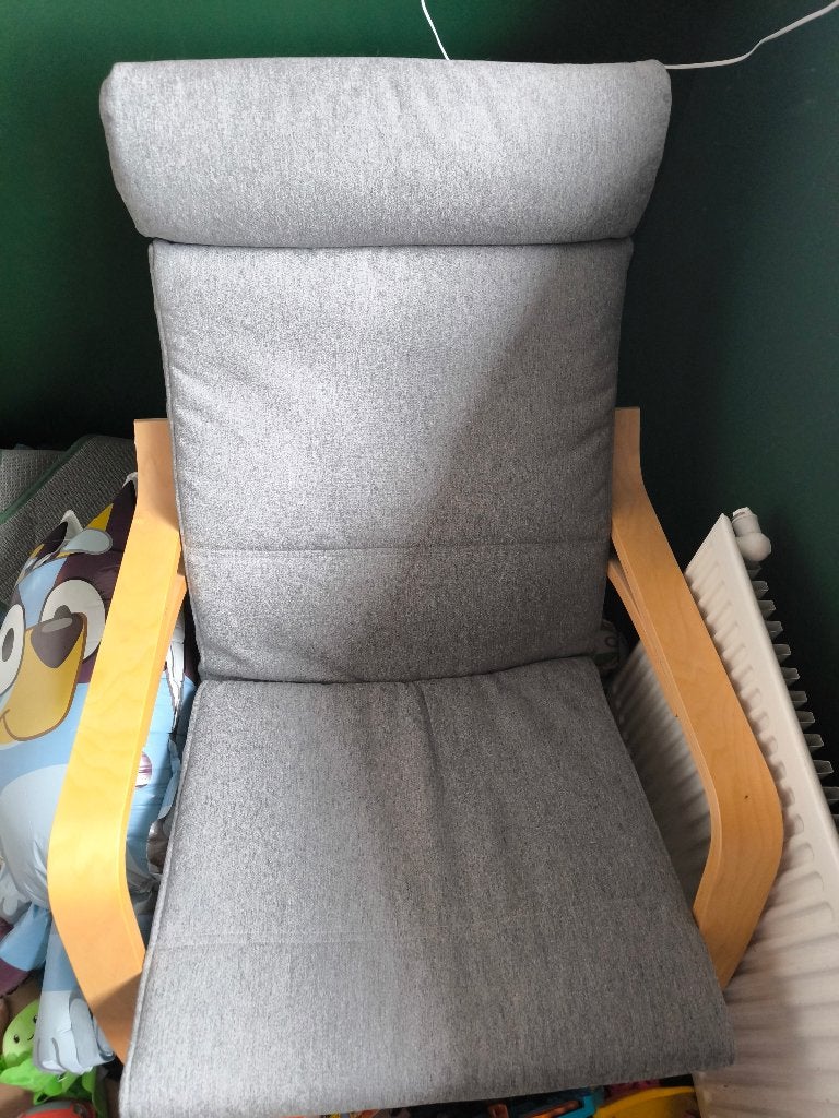 Ikea schommelstoel, Ophalen, Zo goed als nieuw, Stof, Eén