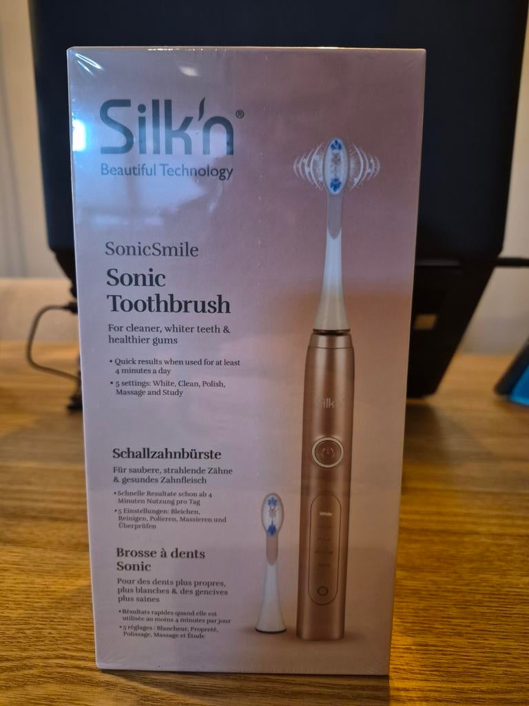 Silk'n Sonic Smile elektrische tandenborstel - Nieuw in seal, Ophalen of Verzenden, Nieuw, Mondverzorging