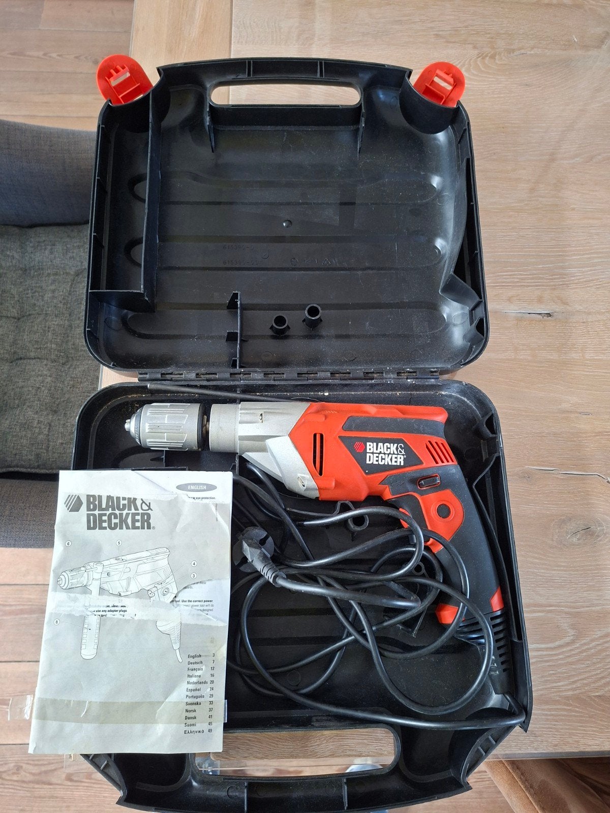 black en decker boormachine, Ophalen, Zo goed als nieuw, Boormachine