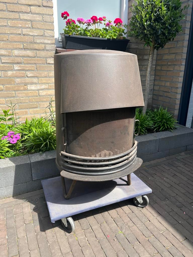 Tasso Houtkachel - Robuuste Vrijstaande Haard, Ophalen, Gebruikt, Vrijstaande haard, Houthaard