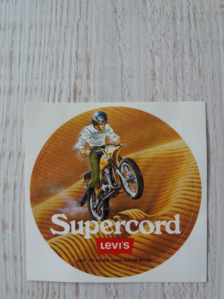 sticker LEVI'S Supercord, Verzamelen, Ophalen of Verzenden, Zo goed als nieuw, Merk
