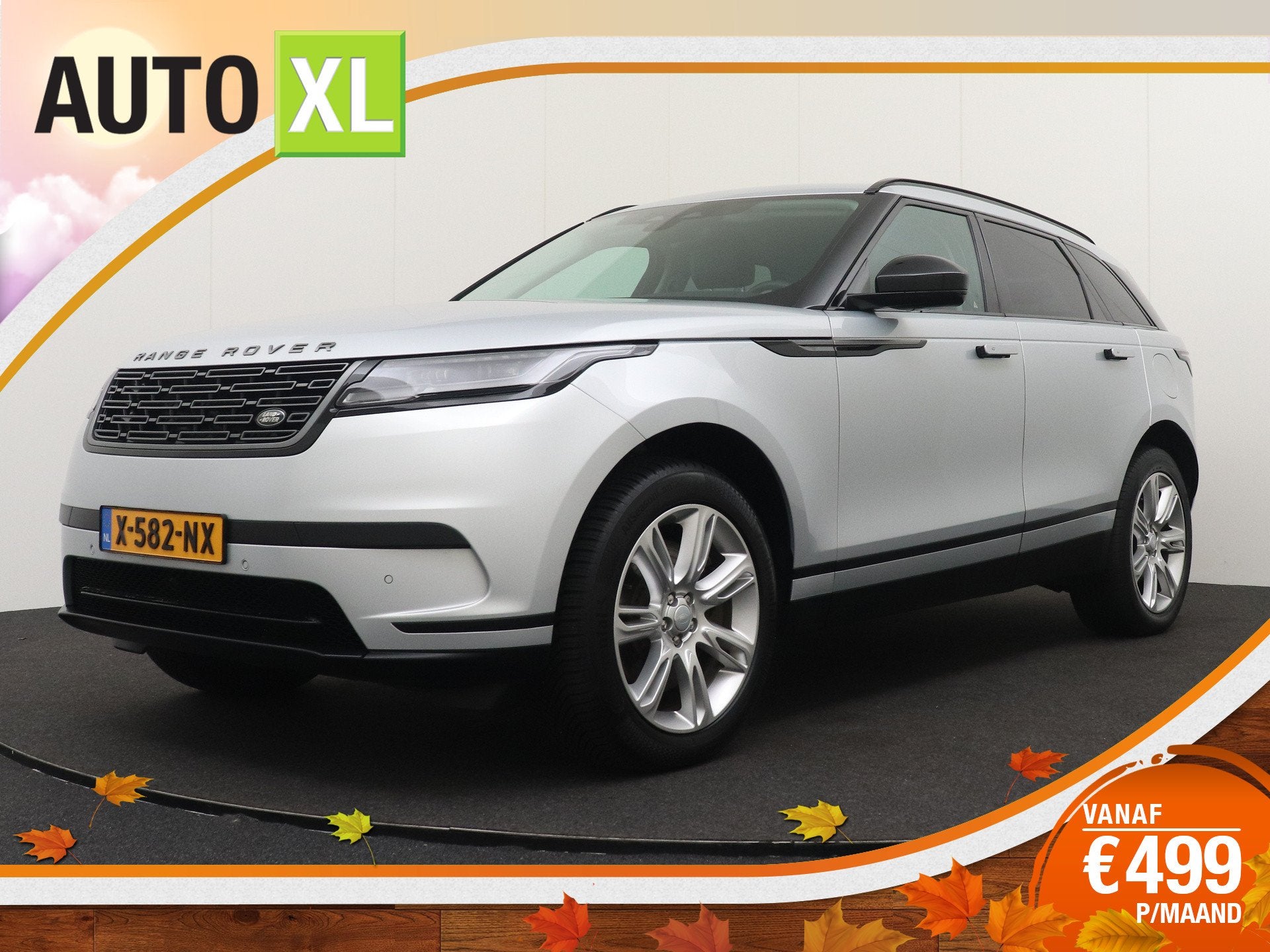Land Rover Range Rover Velar 2.0 P400e S Facelift Leder Came, Auto's, Automaat, Dealer onderhouden, Gebruikt, 4 cilinders