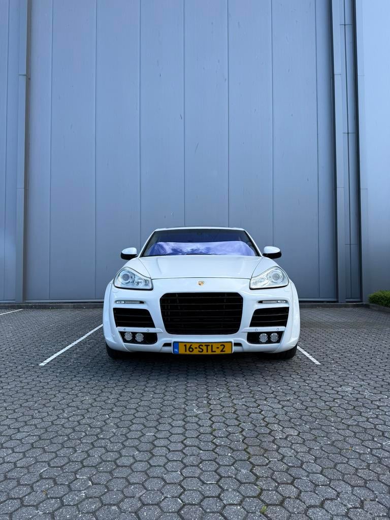 Porsche cayenne turbo magnum uitv, Automaat, Cayenne, Wit, Leder