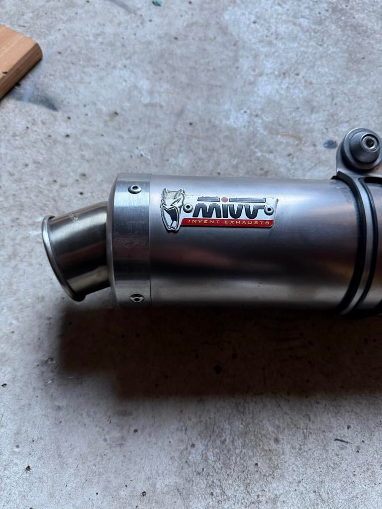 MIVV Uitlaatdemper Motorfiets yamaha R6, Motoren, Ophalen of Verzenden, Gebruikt