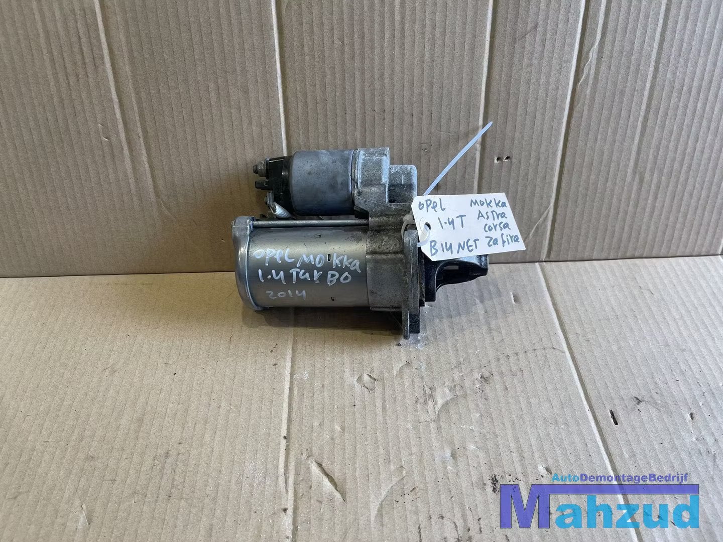 OPEL mokka 1.4 Turbo B14NET A14NET Startmotor 25194650