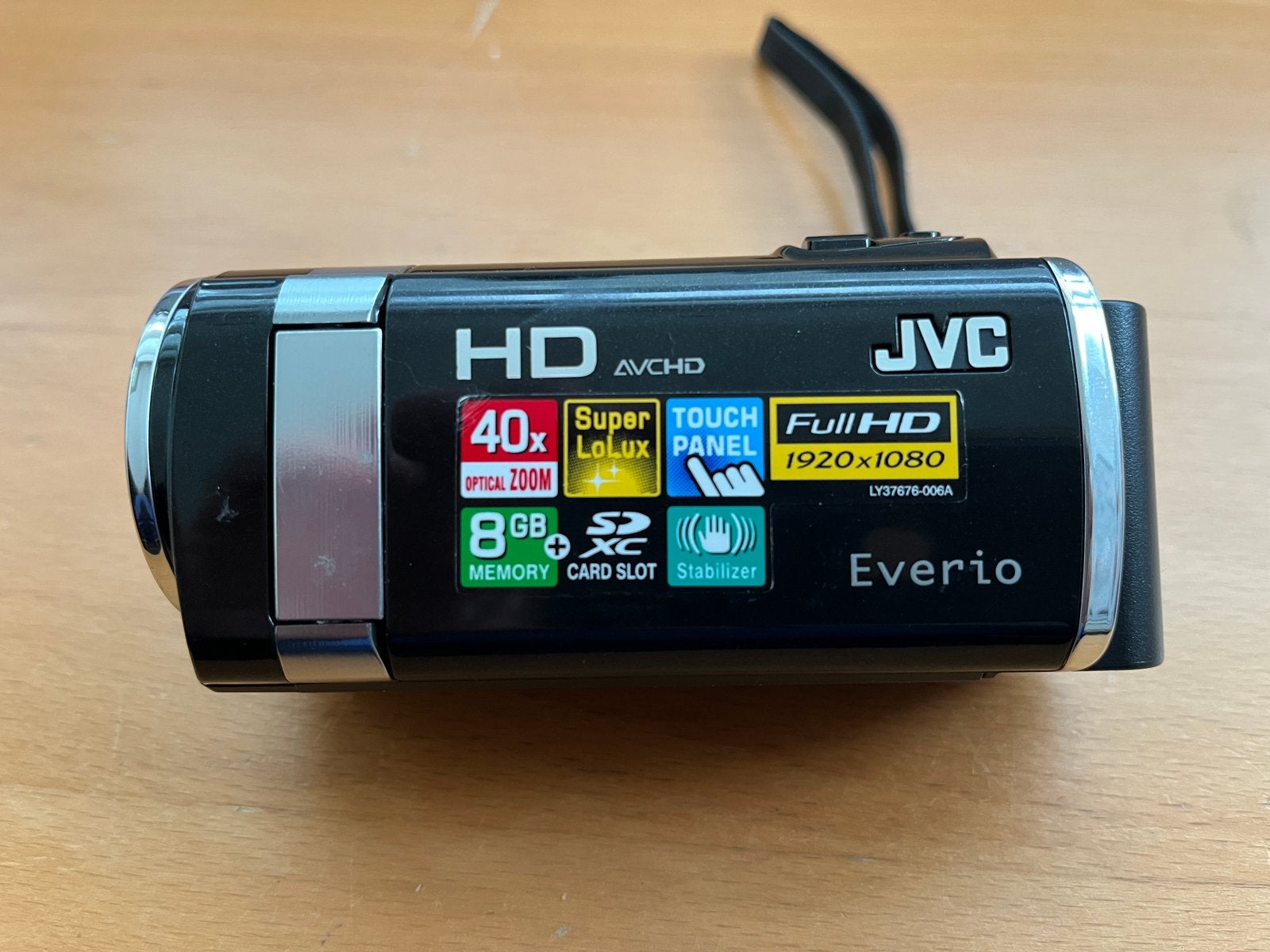 JVC digitale camcorder Everio GZ-HM655BE, JVC, 20x of meer, Ophalen of Verzenden, Zo goed als nieuw